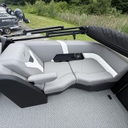 2026 Evotti 521QL Triple Pontoon Boat - Black/White